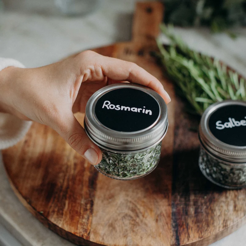Tafelfarbe Sticker | Lioleli Mason Jar