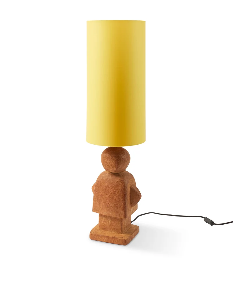 Tischlampe FIGURE aus Holz