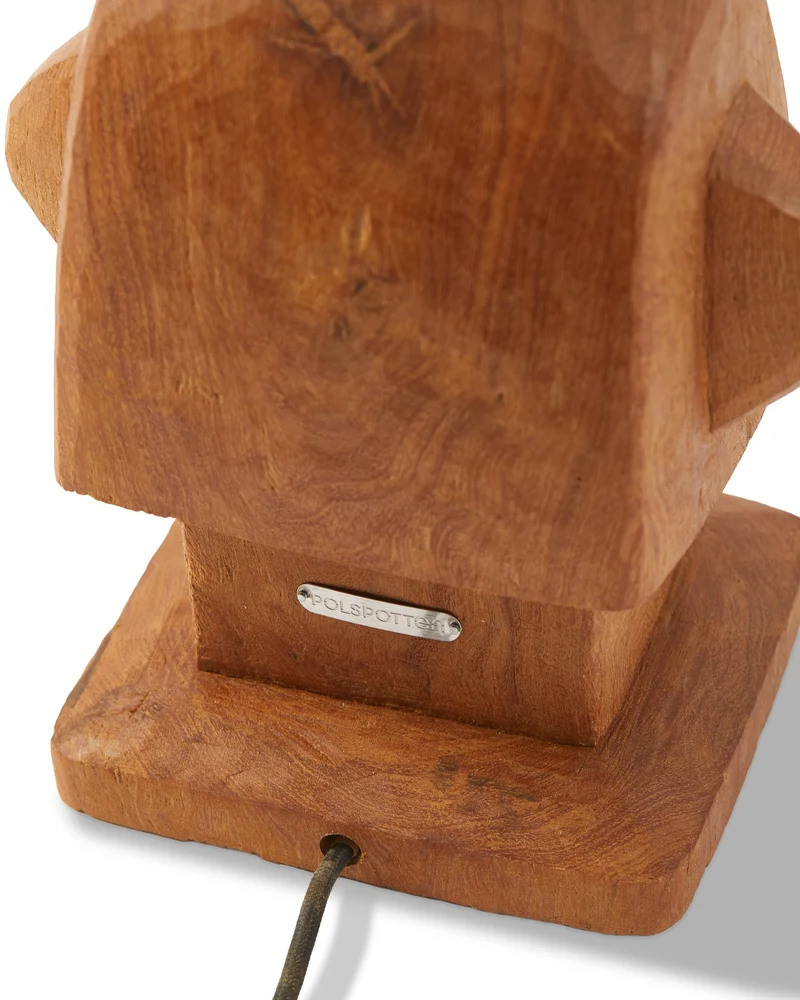 Tischlampe FIGURE aus Holz