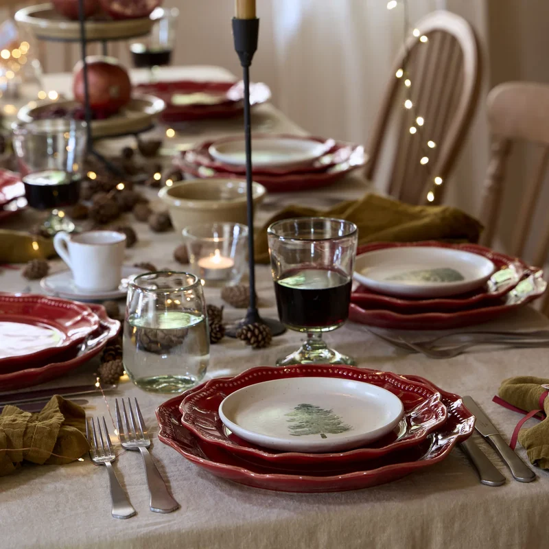 Dessert- & Kuchenteller Weihnachtszeit – 4er Set