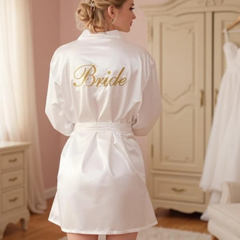 Satin Kimono Bride