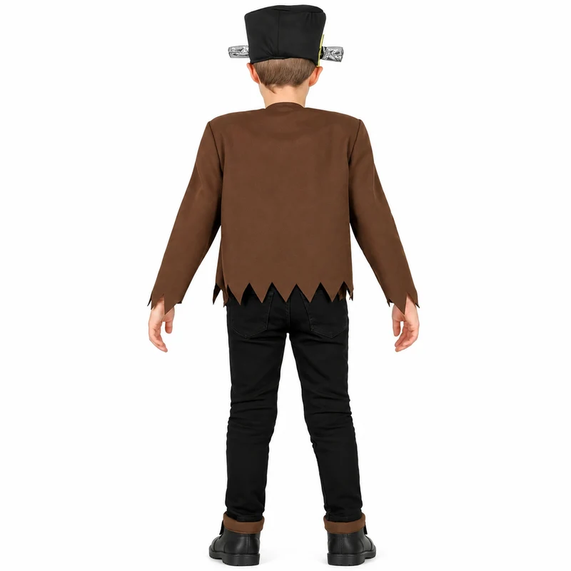 Halloween Kinderkostüm "Grünes Monster Frank" | 3-tlg.