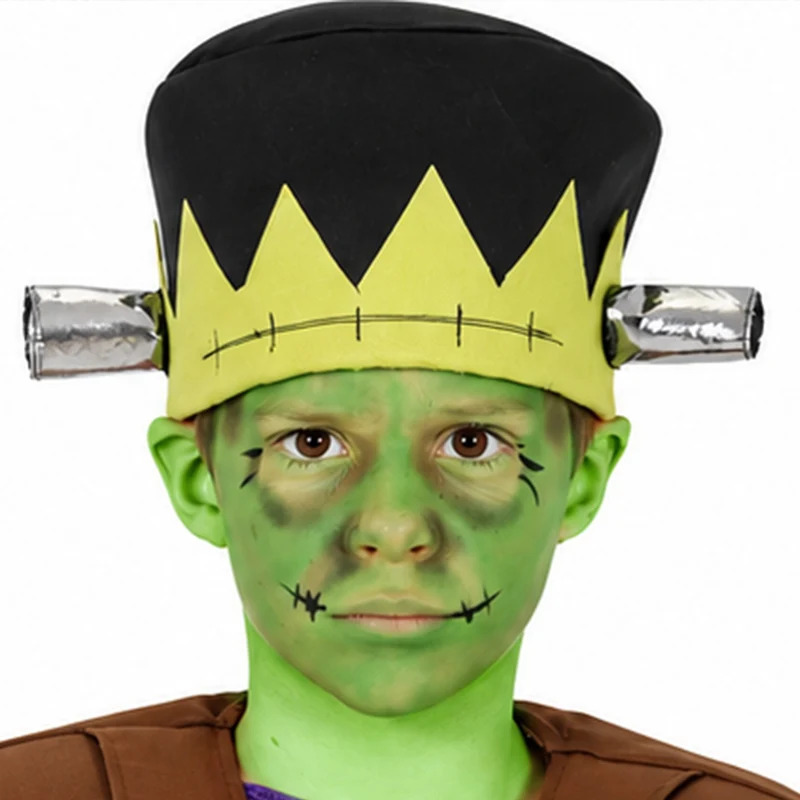 Halloween Kinderkostüm "Grünes Monster Frank" | 3-tlg.
