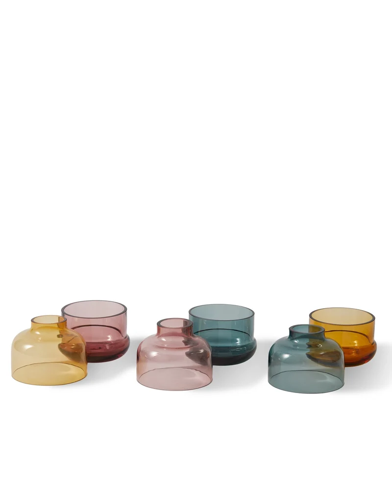 Teelichthalter FORMY multicolor