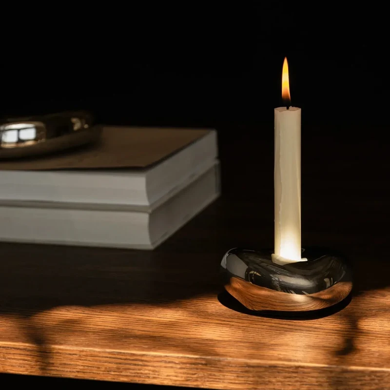 Bellure Kerzenhalter Gold & Silber - ferm LIVING