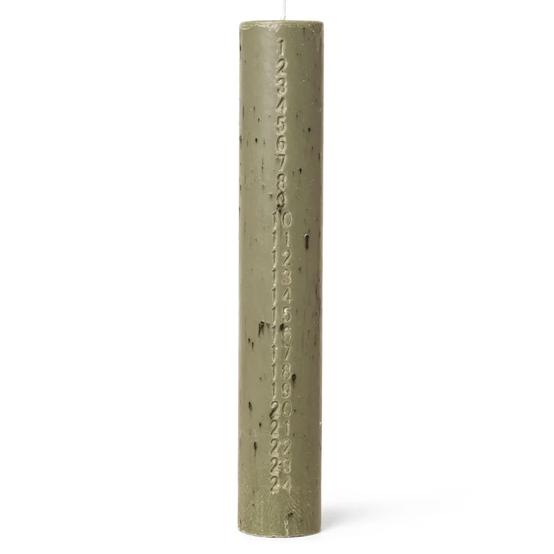 Mura Adventskerze 1–24 Stearin - ferm LIVING