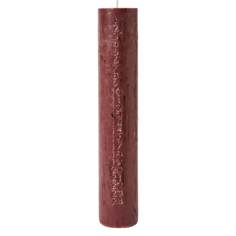 Mura Adventskerze 1–24 Stearin - ferm LIVING