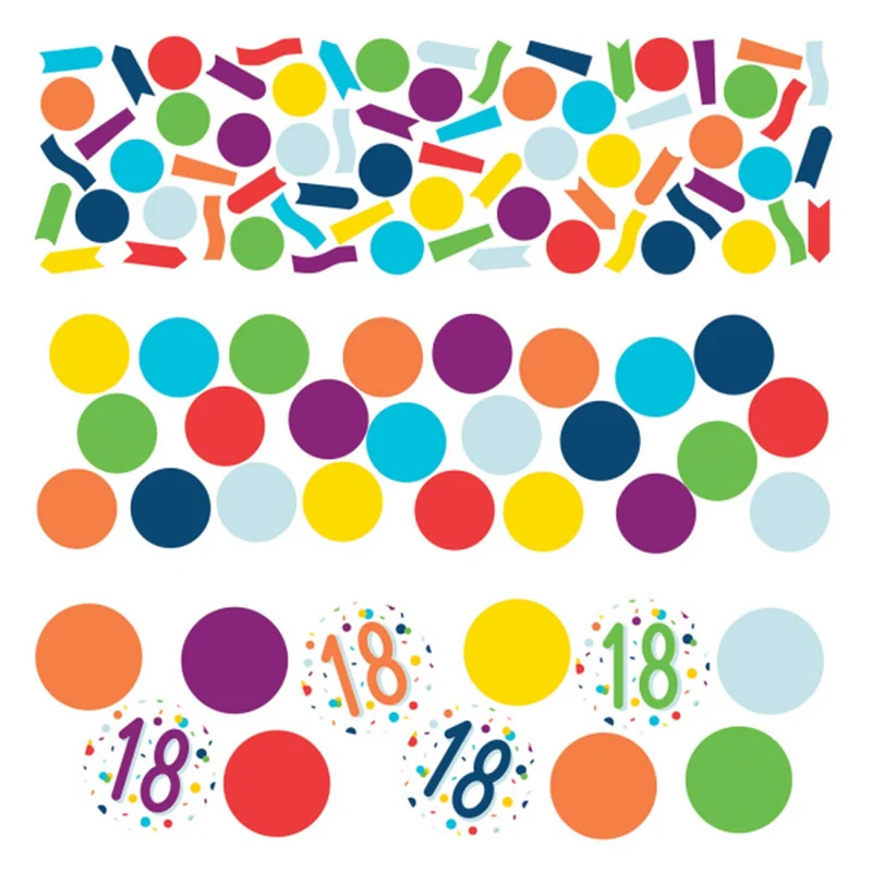 "Confetti Birthday" Zahlen Konfetti | 34g