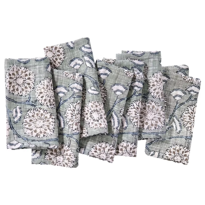 WINTER GARDEN Serviette 6er-Set