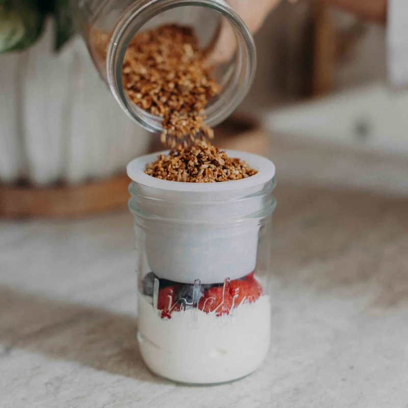 Bento-Einsatz | Mason Jar | Silikon