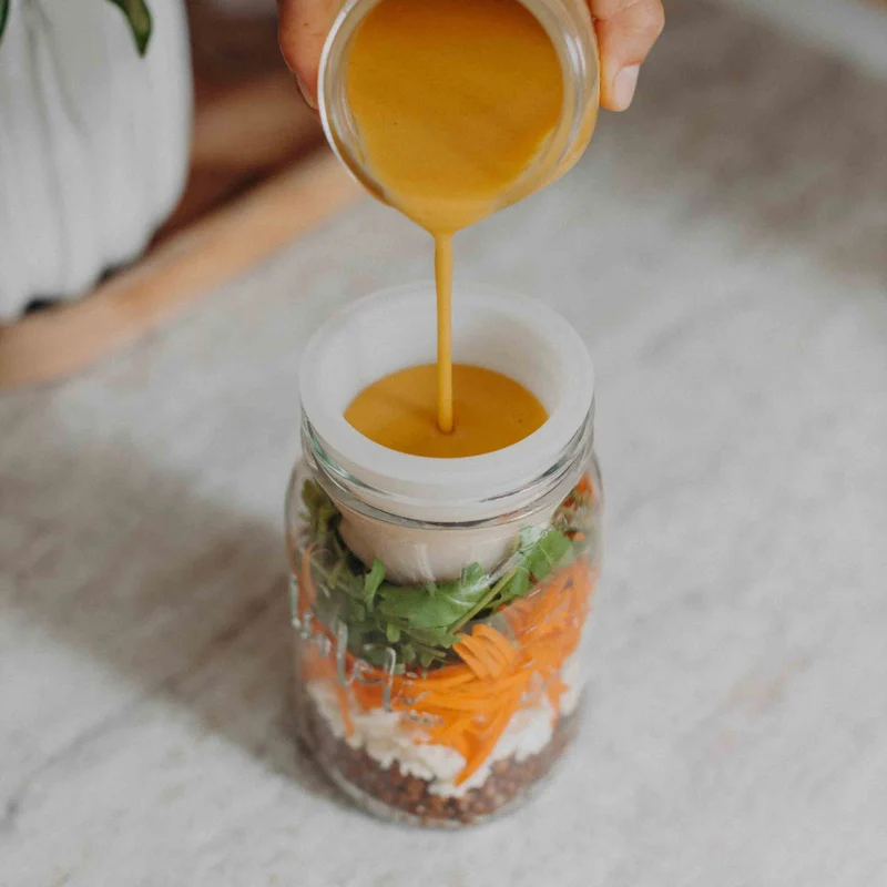 Bento-Einsatz | Mason Jar | Silikon