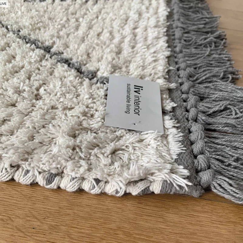 Teppich Beige Grau "Kasbah"