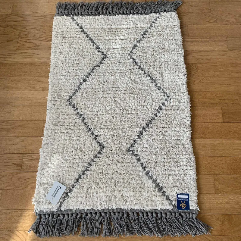 Teppich Beige Grau "Kasbah"