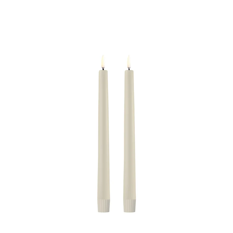 LED Stabkerzen 2er-Set 2,3 x 25 cm - Uyuni