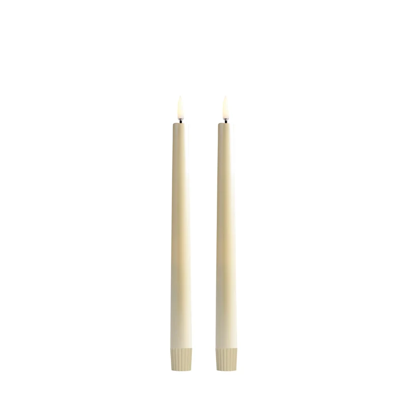 LED Stabkerzen 2er-Set 2,3 x 25 cm - Uyuni