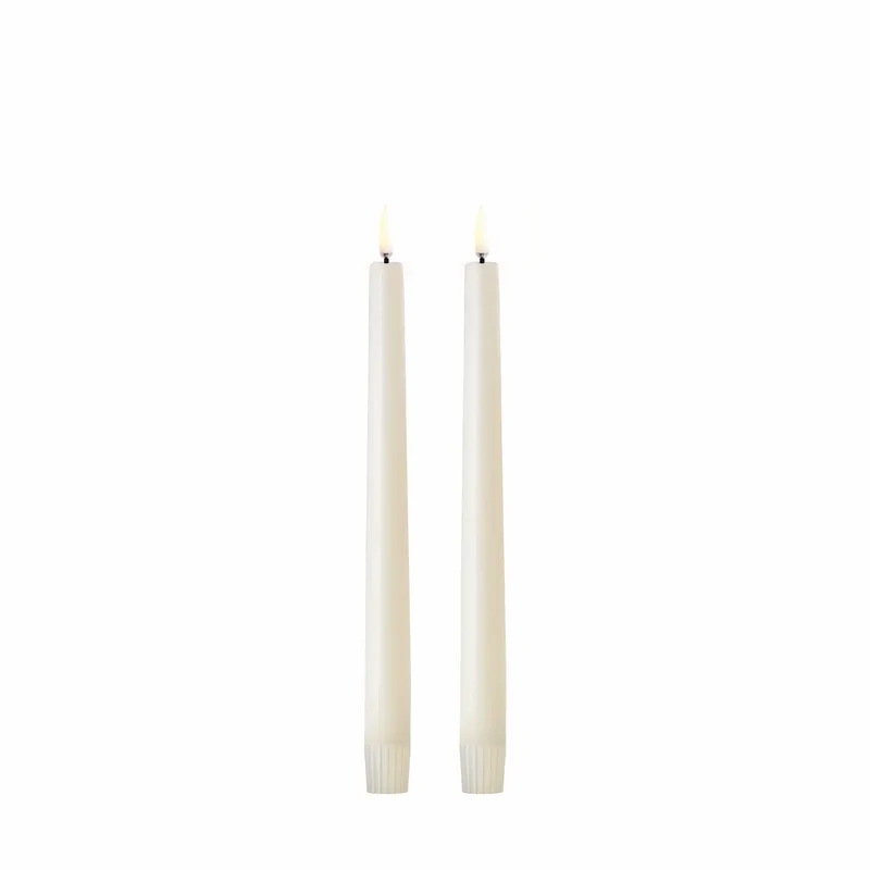 LED Stabkerzen 2er-Set 2,3 x 25 cm - Uyuni