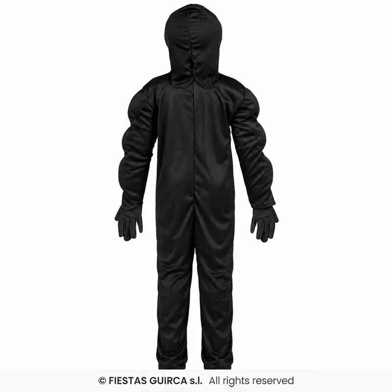 Halloween Kinderkostüm "Alien Antiheld" | Schwarz