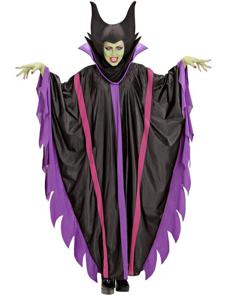 Hexen Kostüm "Malefizia" für Damen | Kleid mit Hut