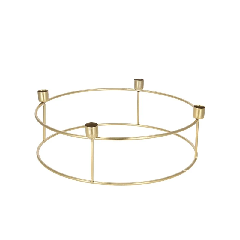 Adventskranz GOLD