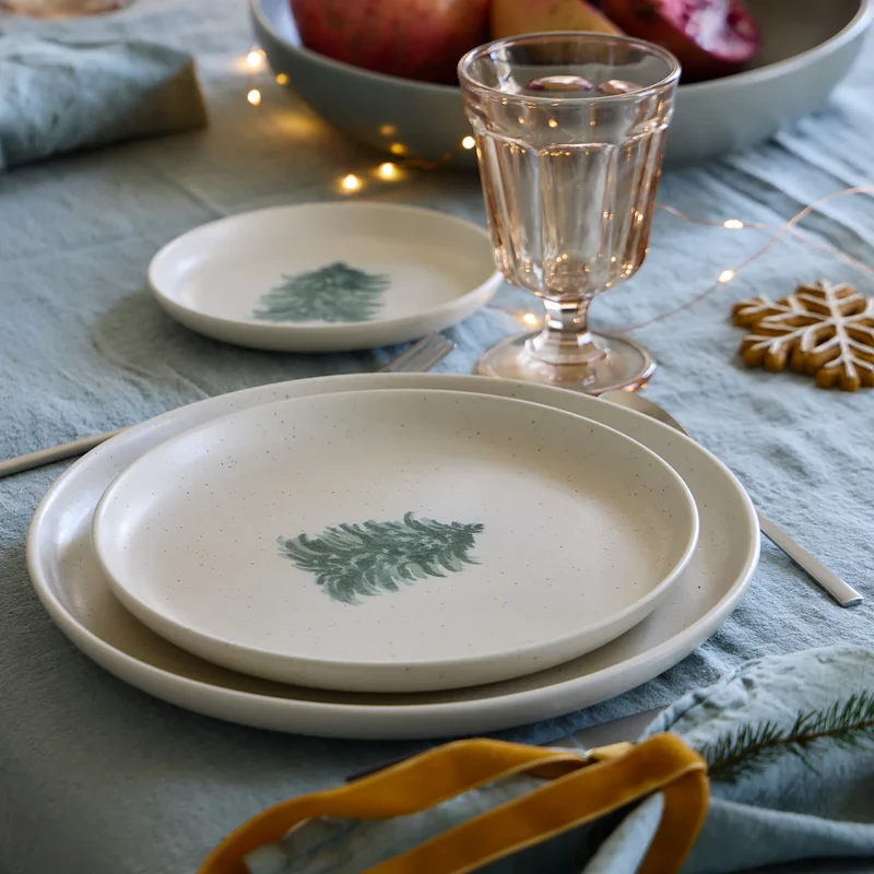 Dessert- & Kuchenteller Weihnachtszeit – 4er Set