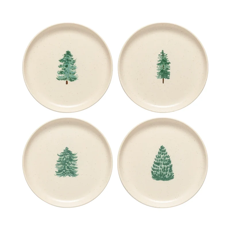 Dessert- & Kuchenteller Weihnachtszeit – 4er Set