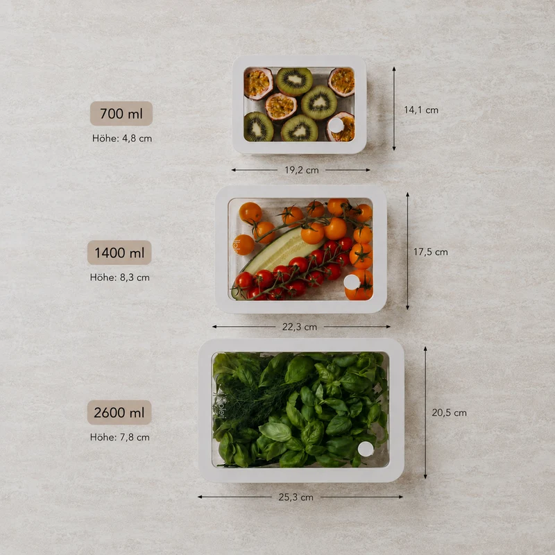 Frischebox | eckig | 700ml