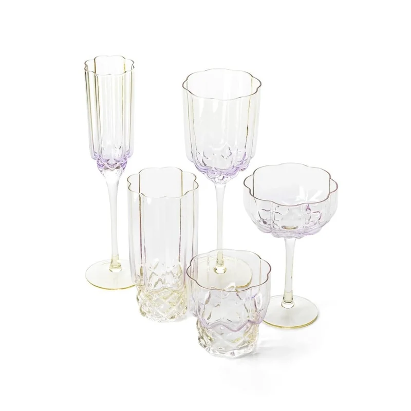 2er Set Highball Gläser PINK BLUSH