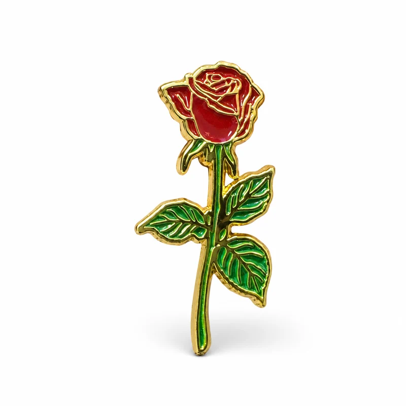 Anstecker Rose