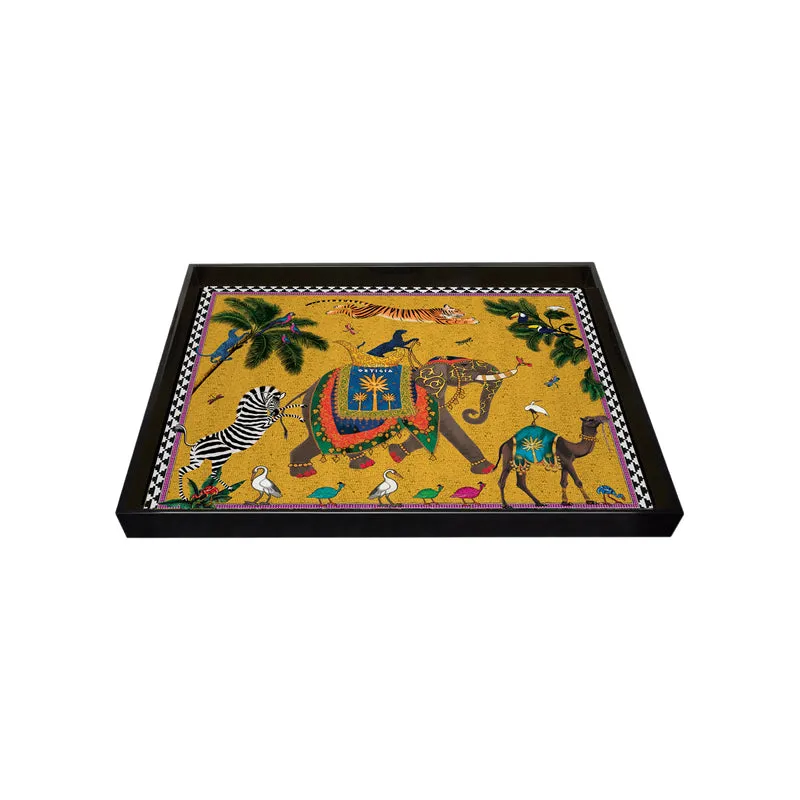 kleines Tablett FLYING TIGER SAHARA 17x13cm