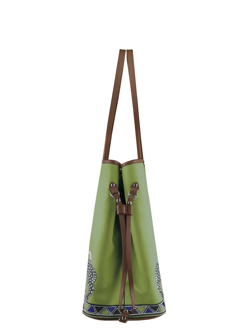 Tote Bag GATTOPARDO GREEN in grün