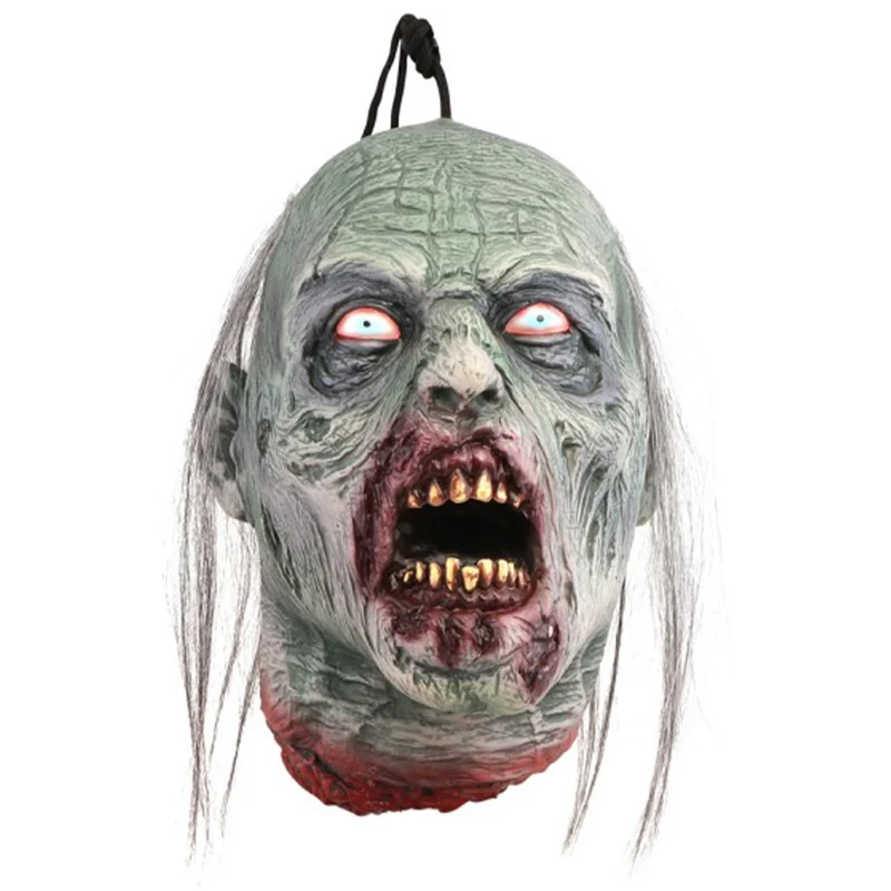 Halloween Hänge Figur "Zombie Kopf" | 25 cm