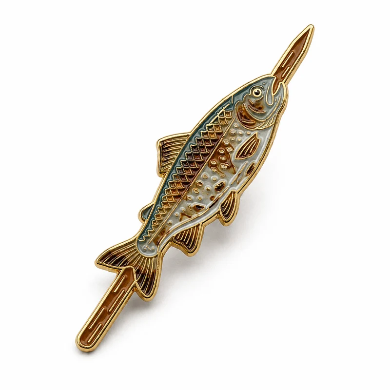 Anstecker Steckerlfisch