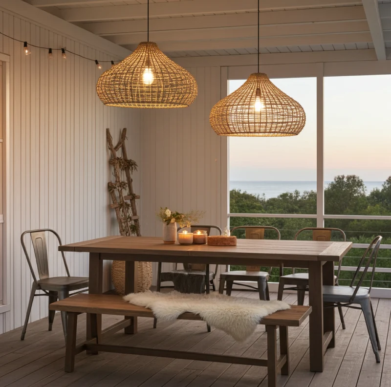 Mira Outdoor Hängelampe 70cm