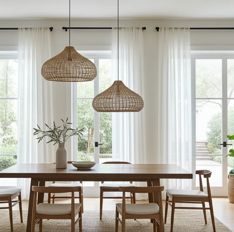 Hängelampe Wohnzimmer Mira 70 cm