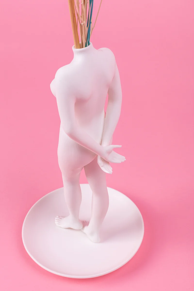 Vase LA TIMIDA 16x16x26cm