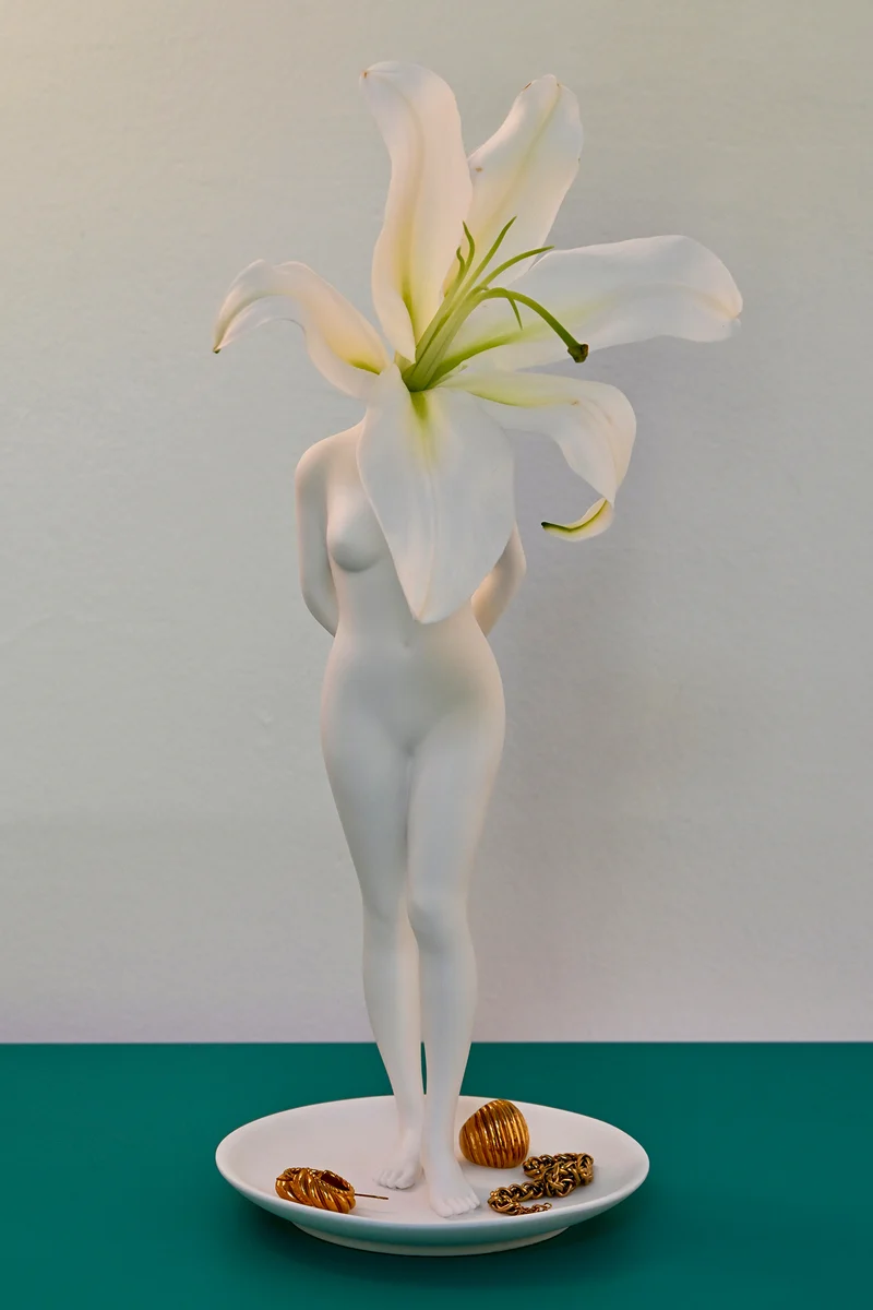 Vase LA TIMIDA 16x16x26cm