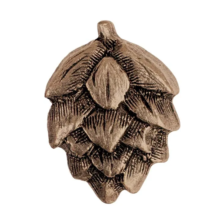Hopfen Pin | altmessing