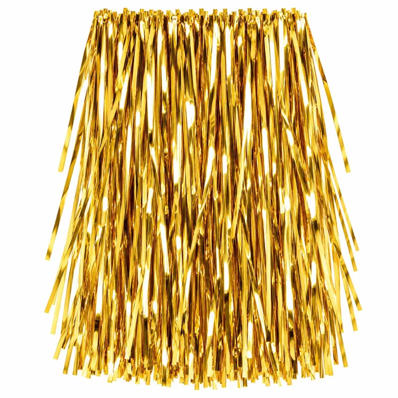 Lametta „Glatt“ 300 Streifen 45 cm lang | Farbwahl