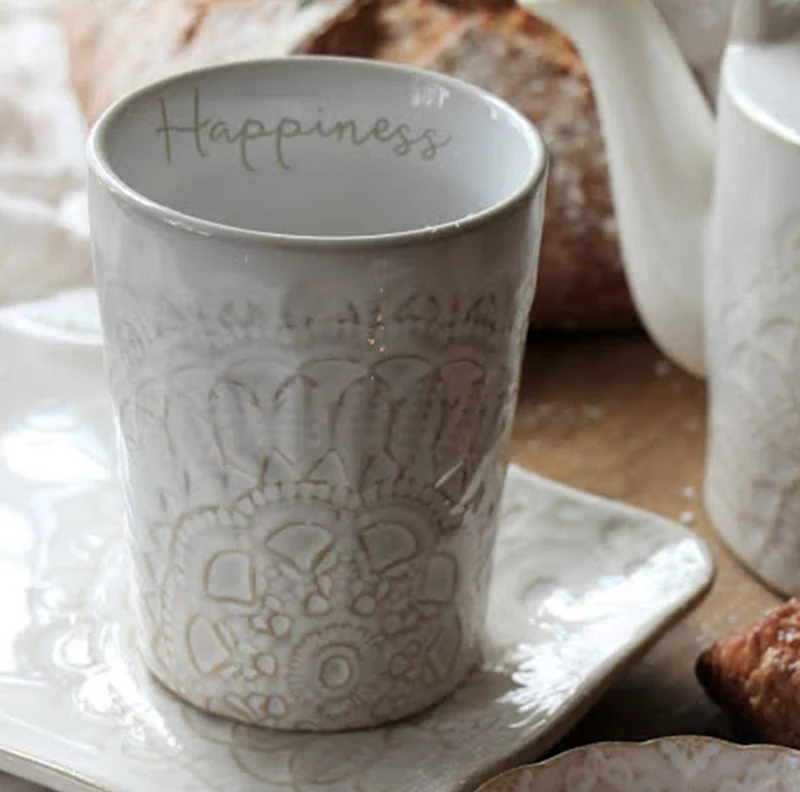 Becher Tasse HAPPINESS