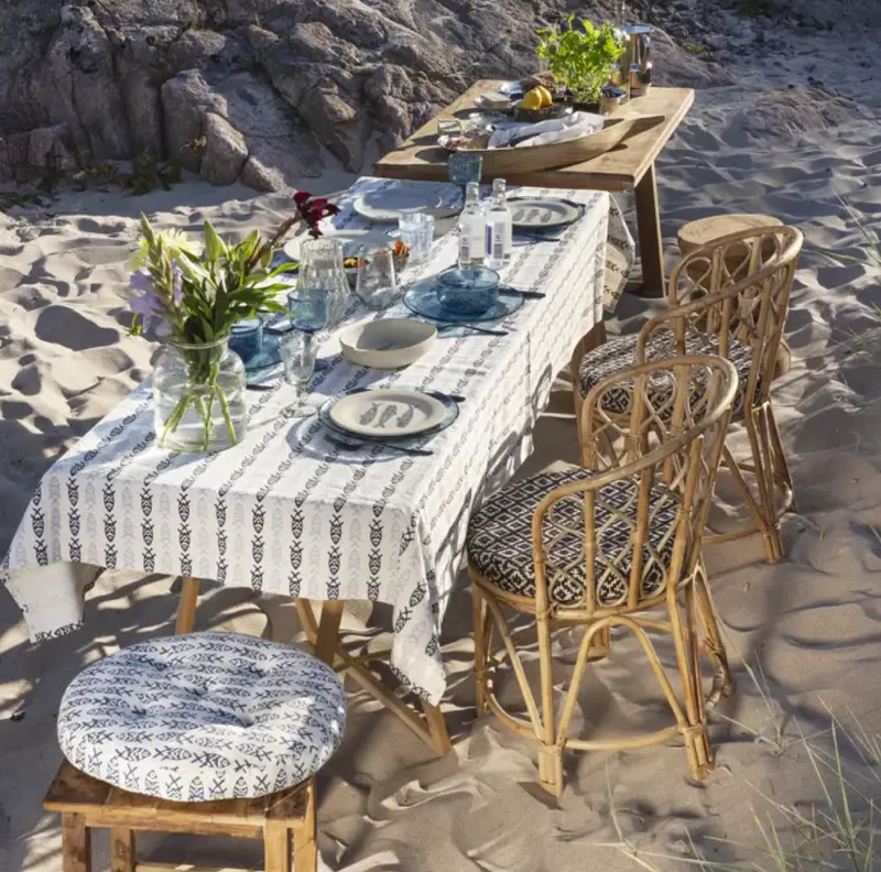 Boho Bambus Stuhl MADAME | 2-er Set
