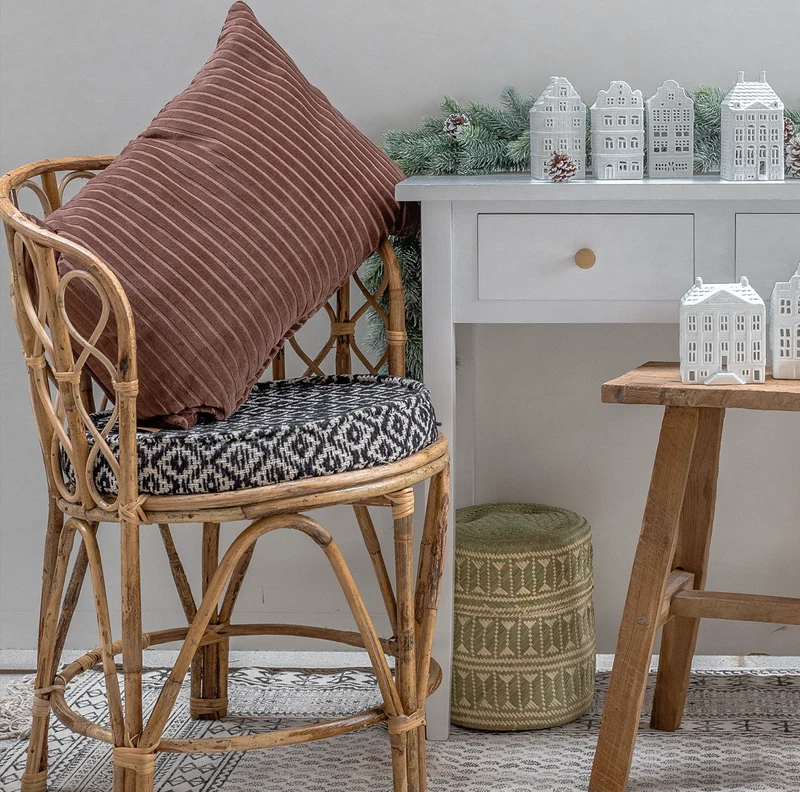 Boho Bambus Stuhl MADAME | 2-er Set