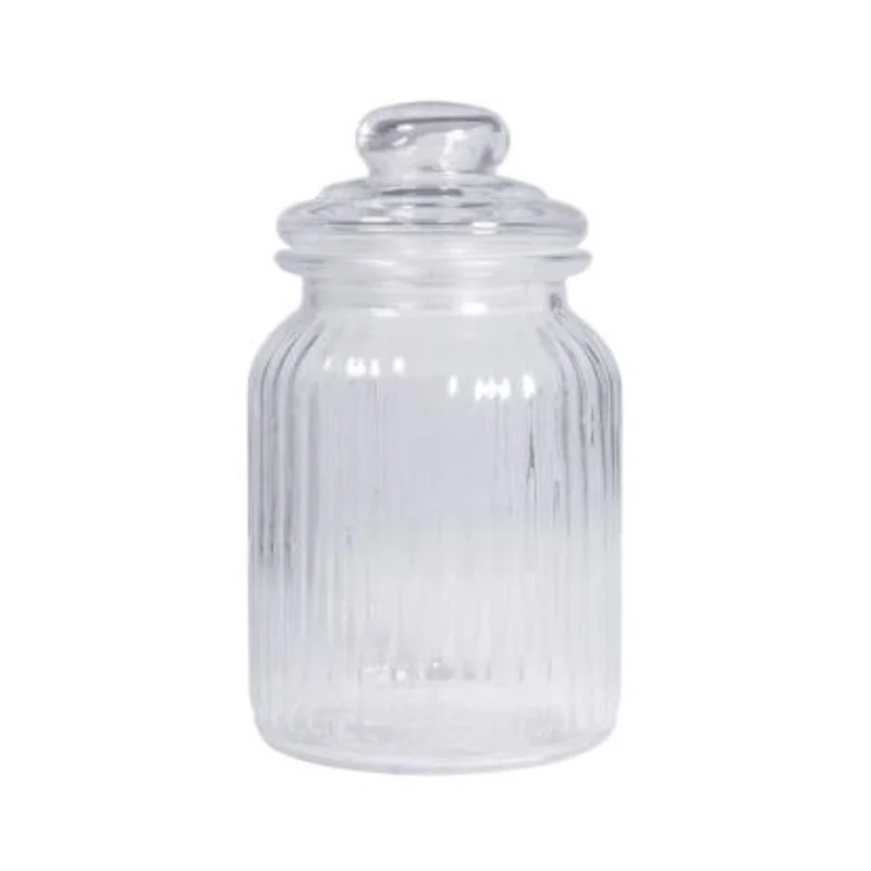 Candy Bar Glas mit Deckel mittel