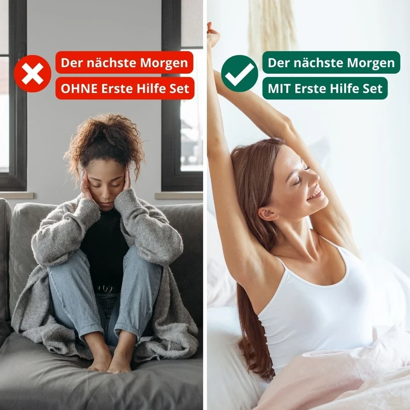Erste Hilfe Hangover Set (20-teilig)