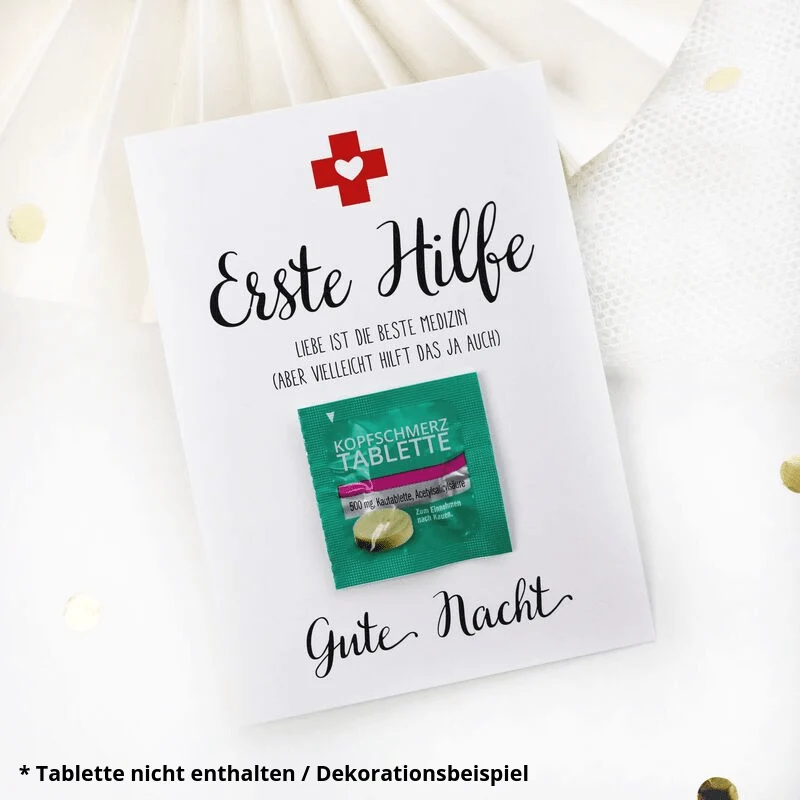 Erste Hilfe Hangover Set (20-teilig)