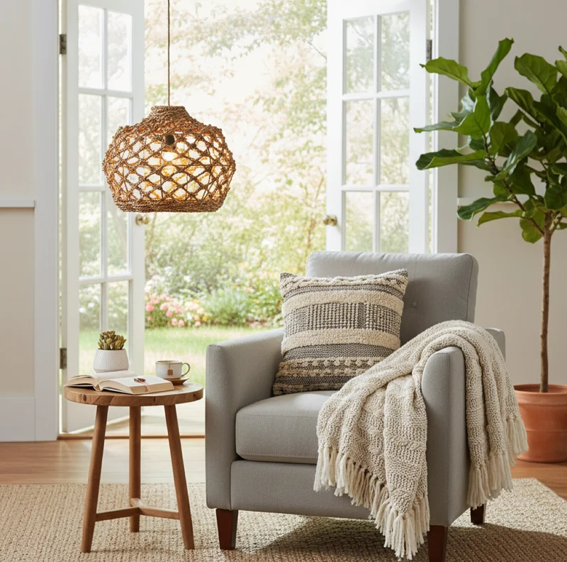 Boho Lampenschirm Banara L
