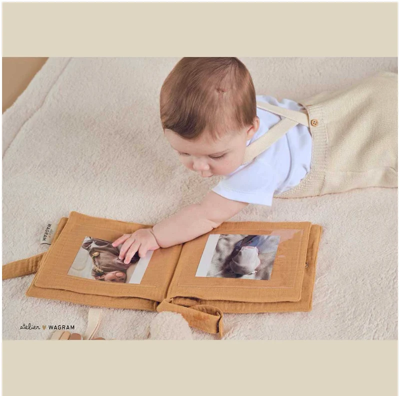 Fotoalbum aus Stoff zum Selbst Befüllen – „Meine kleine Welt“