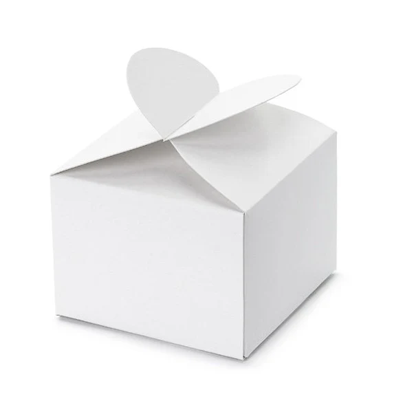 Gastgeschenk Verpackung mit Herzverschluss (10 Stück)