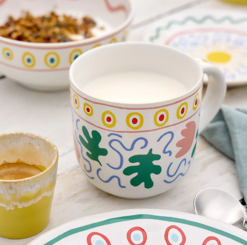 Tasse Sommergeschirr Bliss