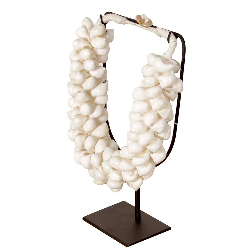 Muschelketten mit Perlmuttscheiben "Papua" 2-er SET