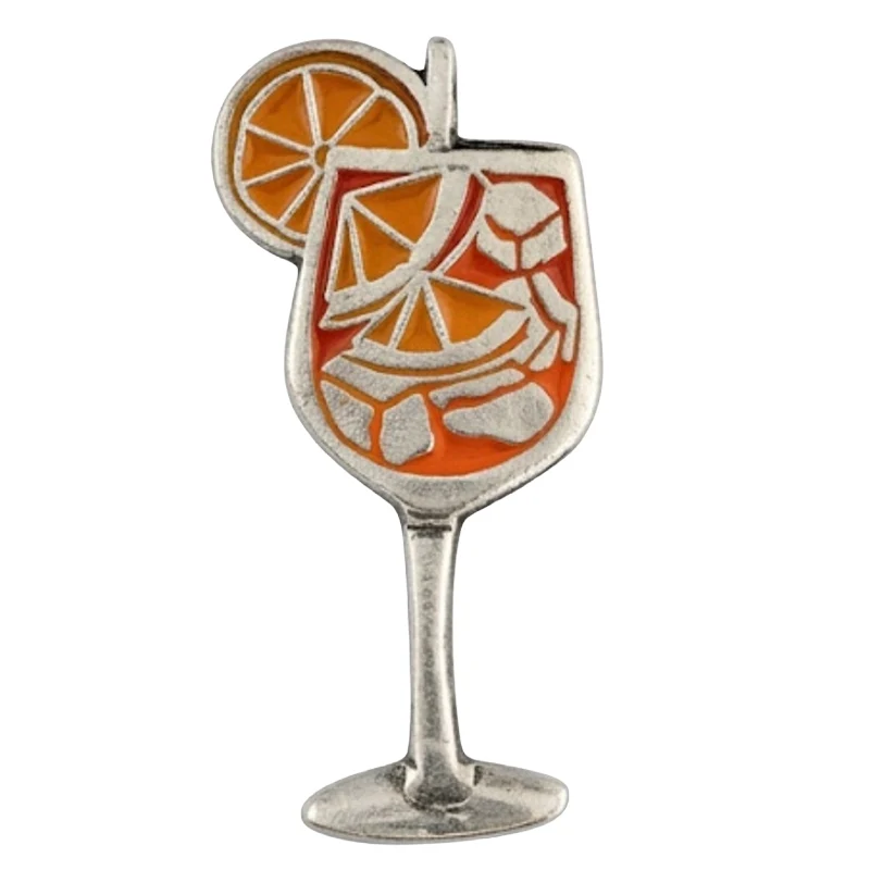 Aperolglas Pin | bemalt